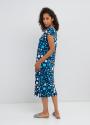 Платье из вискозы - 015/5с (синий) - Nicole Collection- Изображение 9